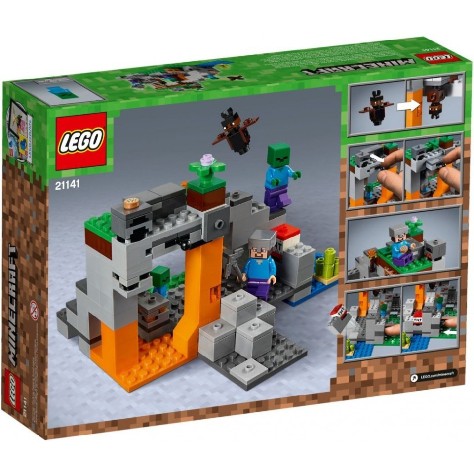 Obrázek 1 produktu LEGO® Minecraft 21141 Jeskyně se zombie