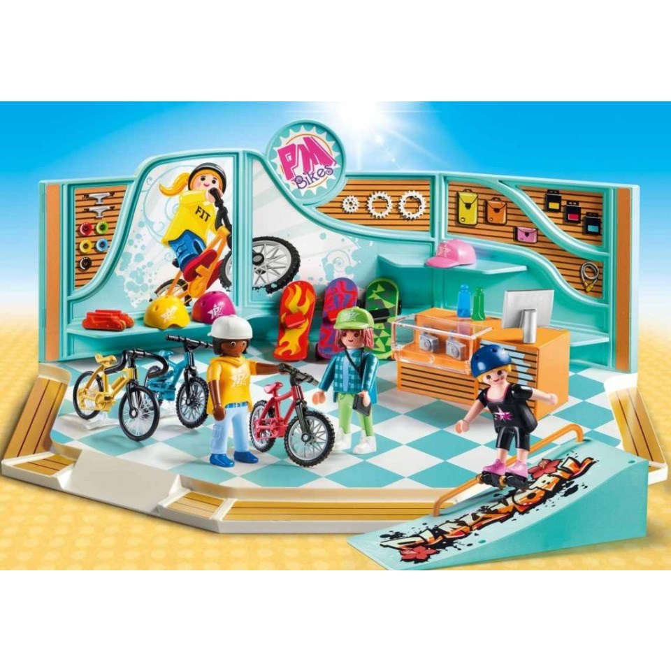 Obrázek 1 produktu Playmobil 9402 Cyklo & Skate Shop