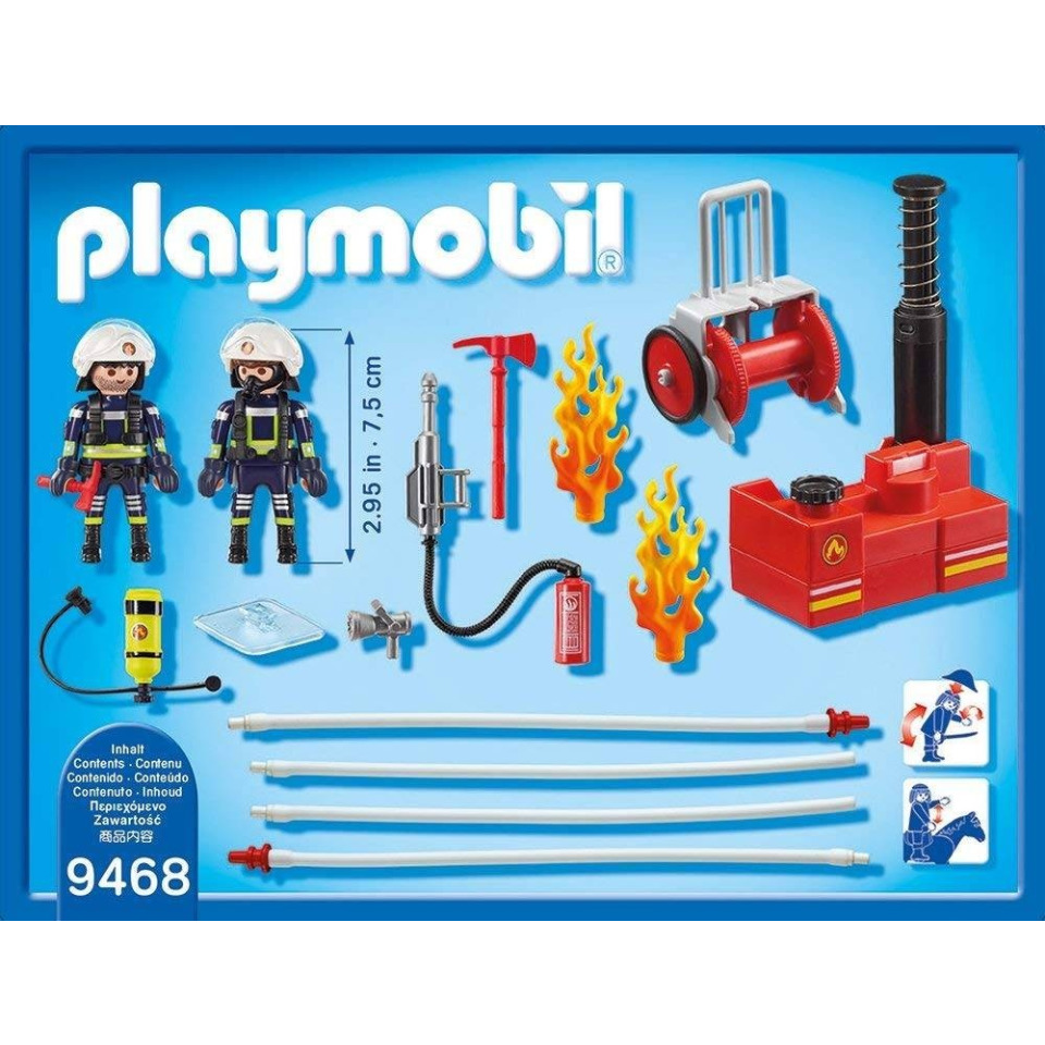 Obrázek 1 produktu Playmobil 9468 Hasiči s hasicí pumpou