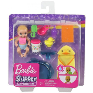 Obrázek 4 produktu Barbie Skipper Miminko Herní set koupání a krmení, Mattel GHV84