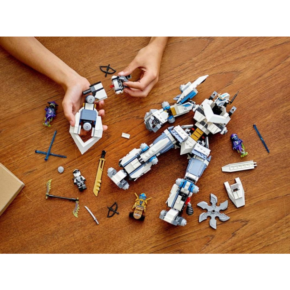 Obrázek 4 produktu LEGO Ninjago 71738 Zane a bitva s titánskými roboty