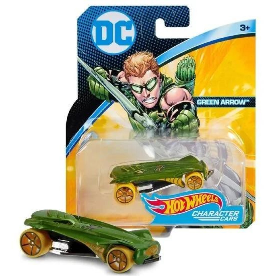 Obrázek 1 produktu Hot Wheels DC autíčko Green Arrow, Mattel FGL67