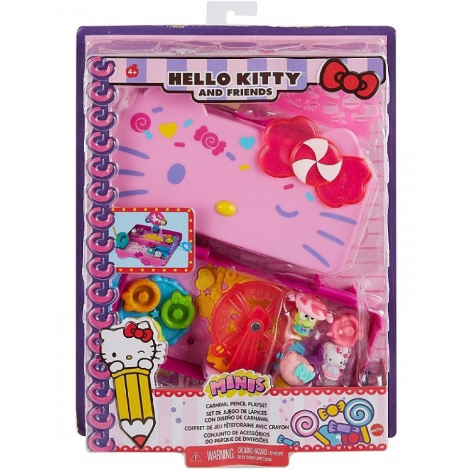 Obrázek 4 produktu Mattel Hello Kitty Penál hrací set Karneval