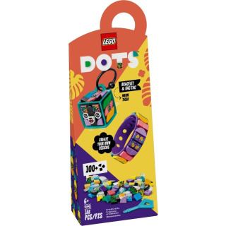 Obrázek 2 produktu LEGO® DOTS™ 41945 Neonový tygr – náramek & ozdoba na tašku