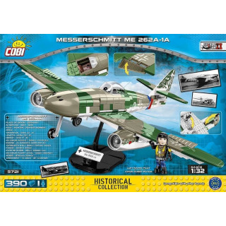 Obrázek 6 produktu COBI 5721 World War II Německý proudový letoun Messeschmitt ME 262A -1A