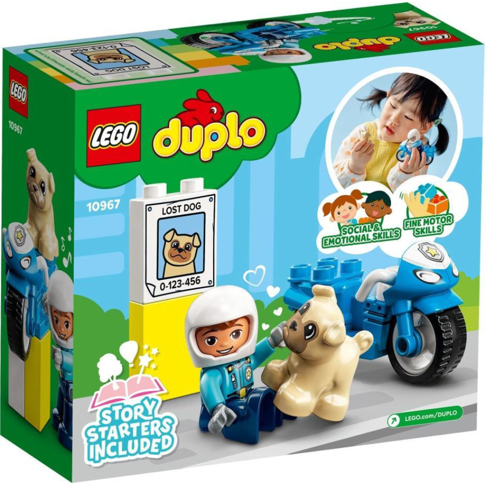 Obrázek 3 produktu LEGO® DUPLO® 10967 Policejní motorka