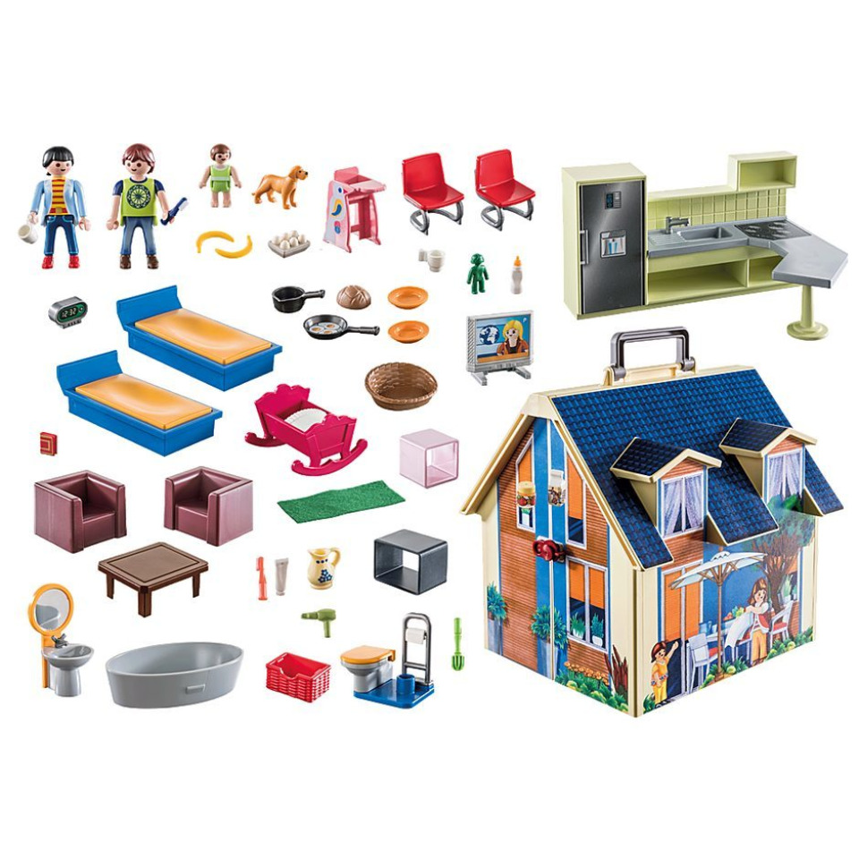 Obrázek 1 produktu Playmobil 70985 Prenosný dom pre bábiky
