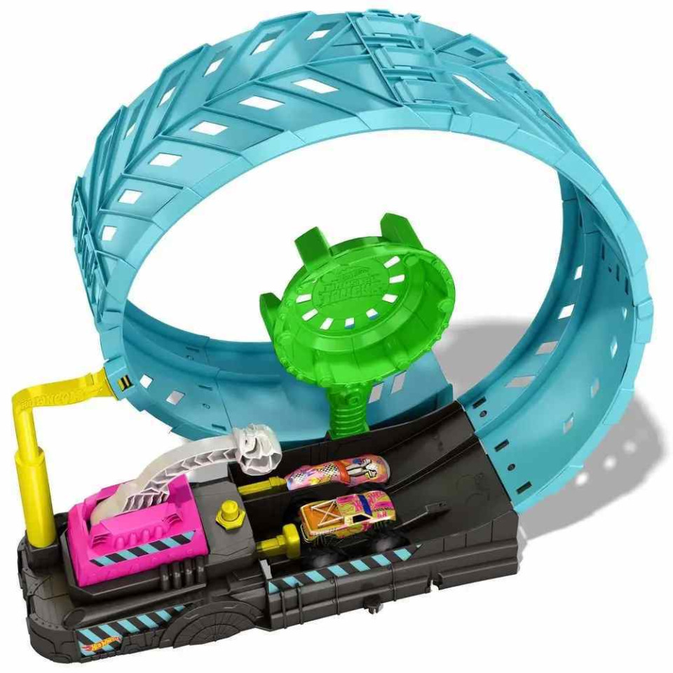 Obrázek 3 produktu Hot Wheels Monster Trucks Svítící ve tmě Výzva epické smyčky, Mattel HBN02