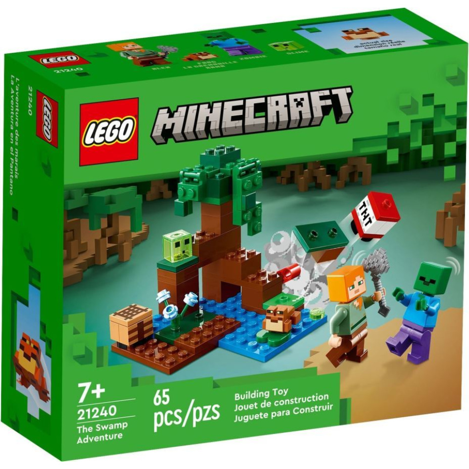 Obrázek 5 produktu LEGO® Minecraft® 21240 Dobrodružstvo v močiaroch