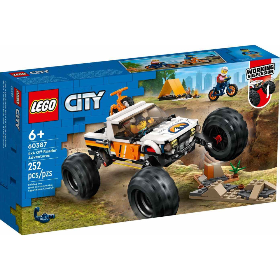 Obrázek 8 produktu LEGO® CITY 60387 Dobrodružství s teréňákem 4x4