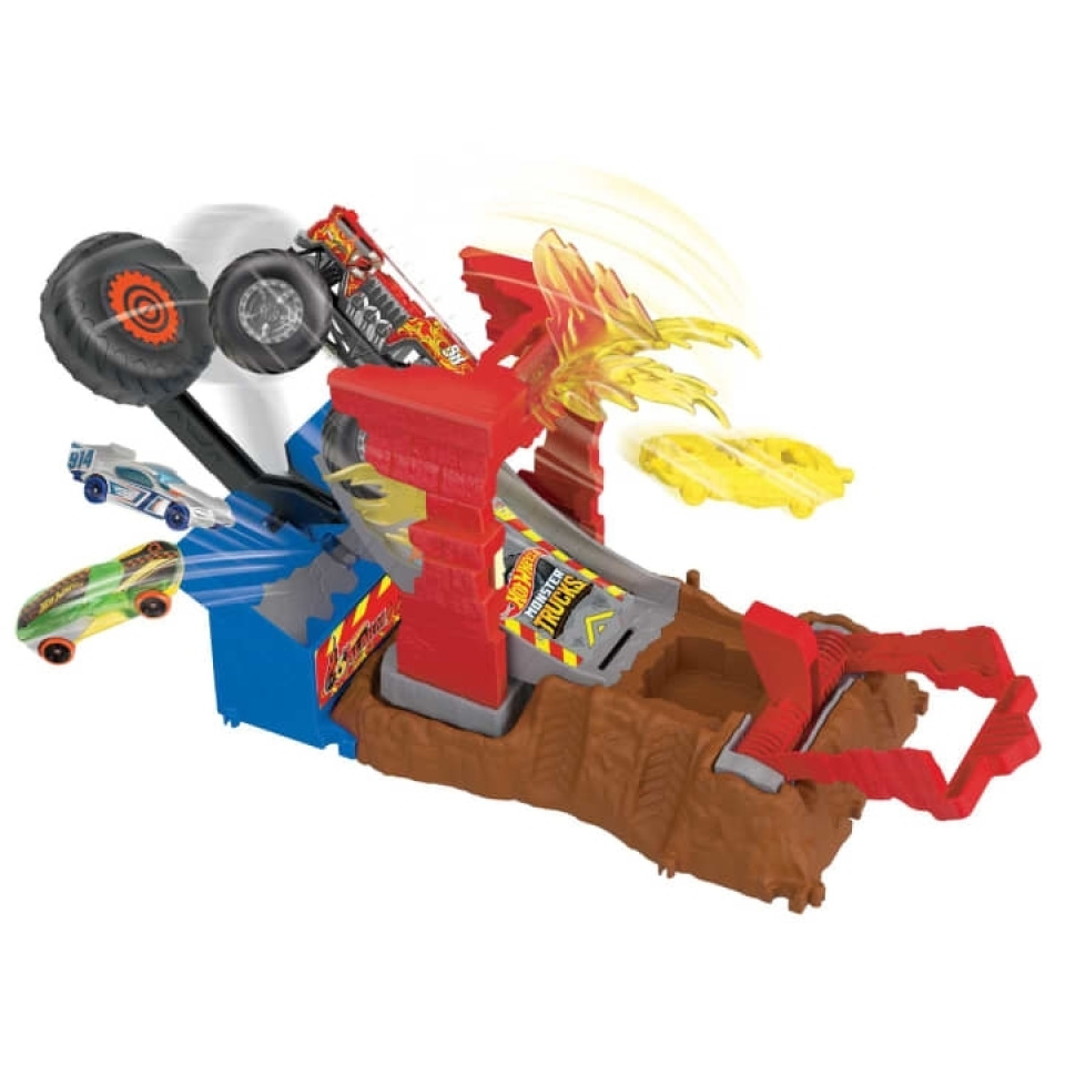 Obrázek 2 produktu Hot Wheels® Monster Trucks Aréna: Závodná výzva 5-ALARM, Mattel HNB90