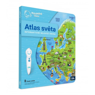 Obrázek 1 produktu Albi Kouzelné čtení Atlas světa