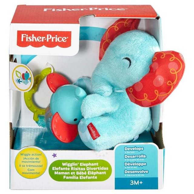 Obrázek produktu Aktivní Plyšový slon se slůnětem 3 v1, Fisher Price CDN53