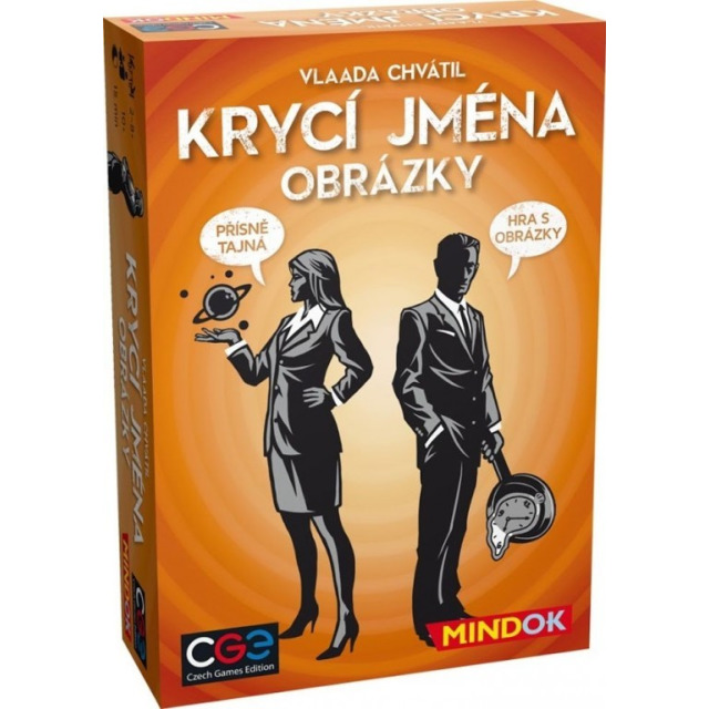Obrázek produktu Krycí jména OBRÁZKY, společenská hra