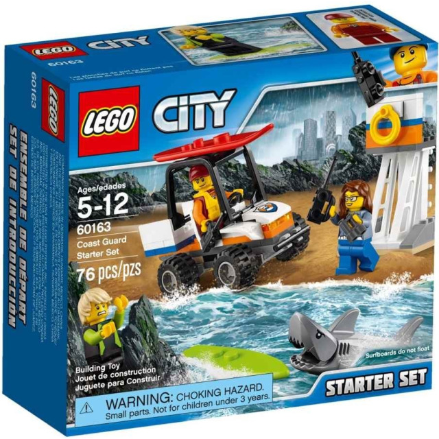 Obrázek produktu LEGO® CITY 60163 Pobřežní hlídka - začátečnická sada