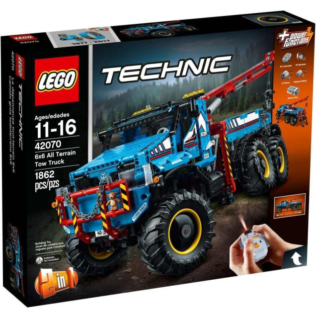 Obrázek produktu LEGO TECHNIC 42070 Terénní odtahový vůz 6x6