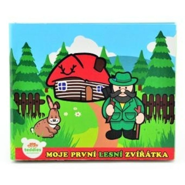 Obrázek produktu Knížka Leporelo Moje první zvířátka lesní