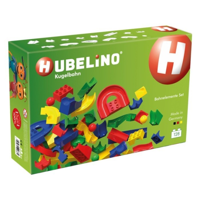 Obrázek produktu HUBELINO Kuličková dráha Set bez kostek 128 ks