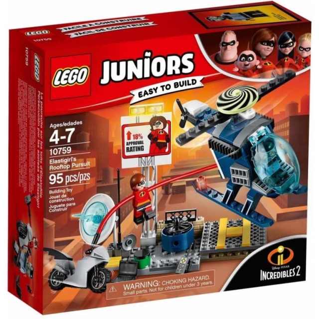 Obrázek produktu LEGO Juniors 10759 Elastižena: pronásledování na střeše