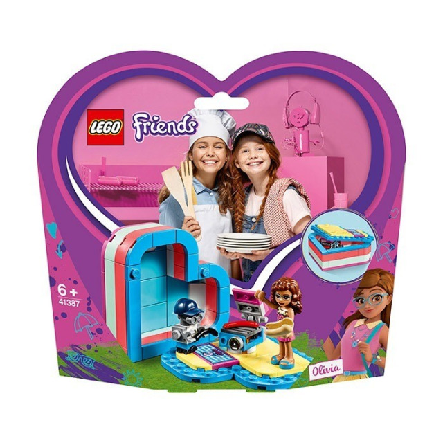 Obrázek produktu LEGO Friends 41387 Olivia a letní srdcová krabička