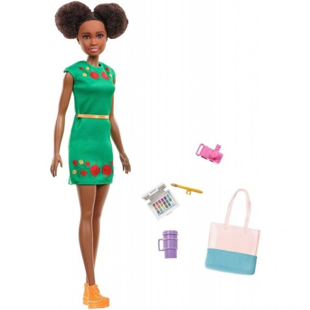 Obrázek produktu Barbie Nikki Cestovatelka, Mattel GBH92