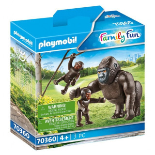 Obrázek 1 produktu Playmobil 70360 Gorila s mláďaty