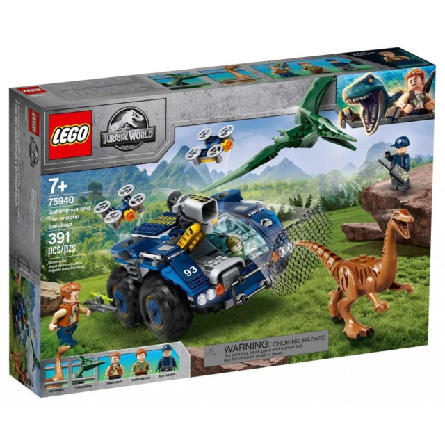 Obrázek produktu LEGO Jurassic World 75940 Útěk gallimima a pteranodona
