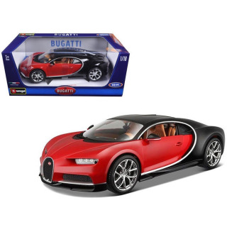 Obrázek 1 produktu Bburago BUGATTI Chiron red/black 1:18