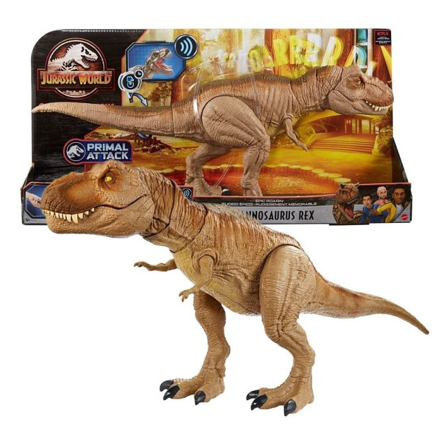 Obrázek produktu Jurský svět, Řvoucí T-Rex 54 cm, Mattel GJT60