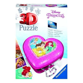 Obrázek 1 produktu Ravensburger 11234 Puzzle 3D Srdce Disney princezny 54 dílků