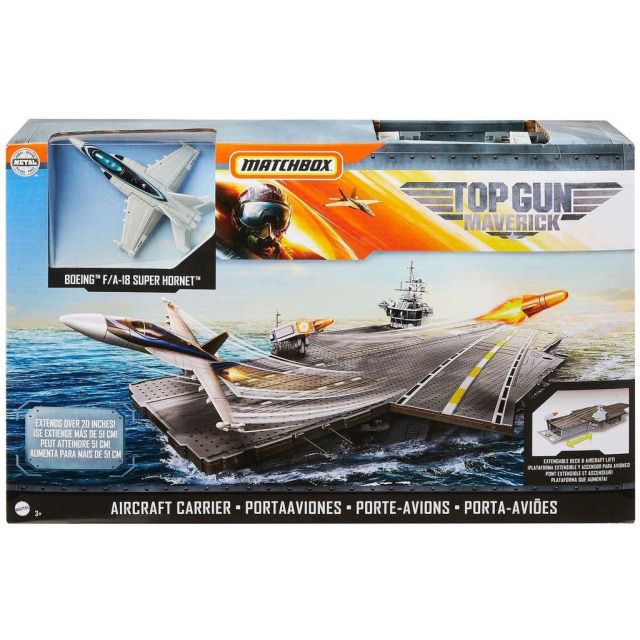 Obrázek produktu Matchbox® TOP GUN Letadlová loď, Mattel GNN28