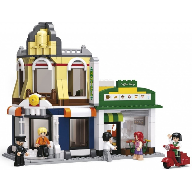 Obrázek produktu Sluban Town M38-B0575 Hotel s kavárnou