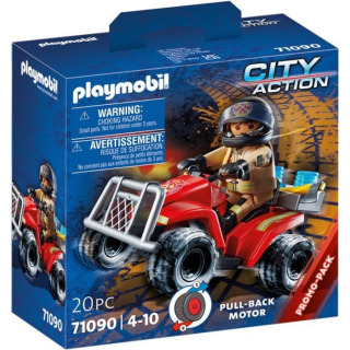 Obrázek 1 produktu Playmobil 71090 Hasičská rýchlostná štvorkolka
