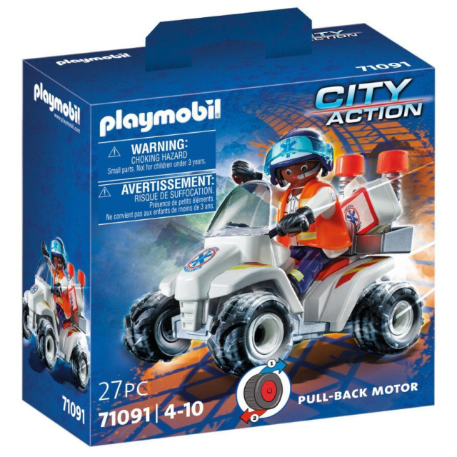 Obrázek produktu Playmobil 71091 Záchranářská rychlostní čtyřkolka