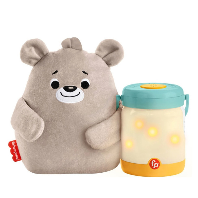 Obrázek produktu Fisher Price Medvedík a zaspávačik so svetluškami, Mattel GRR00