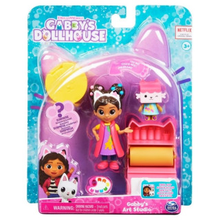 Obrázek 1 produktu Spin Master GABBY'S DOLLHOUSE Mačacia hracia sada Umelecké štúdio