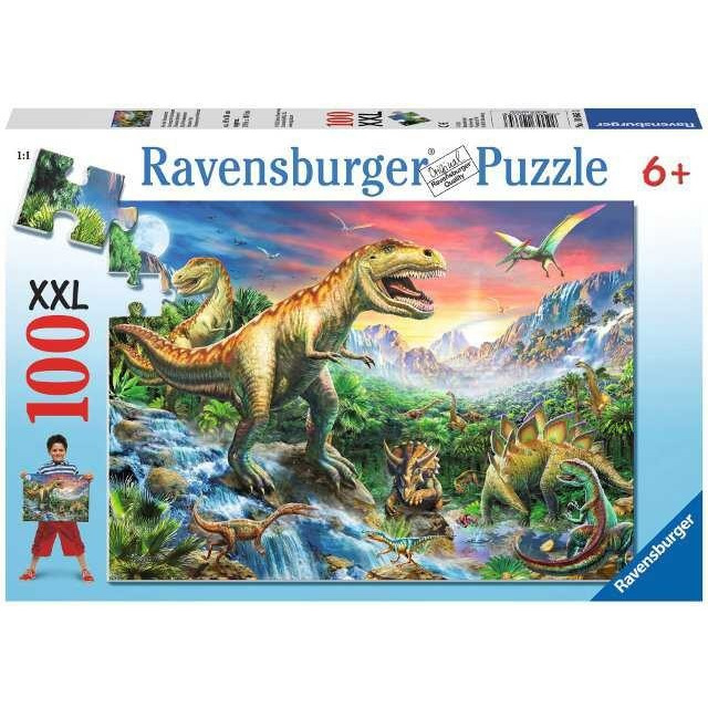 Obrázek produktu Ravensburger 10665 Puzzle Dinosauři 100 XXL d.